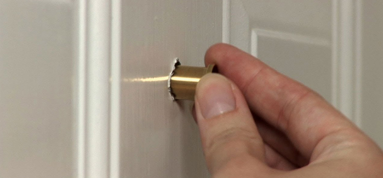 peephole door repair in Fountain Valley